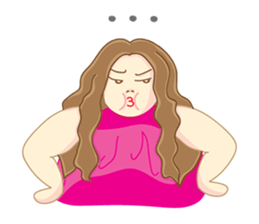 Pretty P. : Powerful Girl version3 sticker #12164728