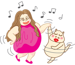 Pretty P. : Powerful Girl version3 sticker #12164733