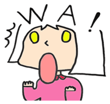 Women's work stamp sticker #12164761