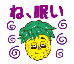 Mr.Aloha Pineapple 2 sticker #12165263