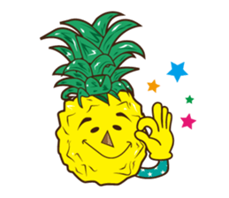 Mr.Aloha Pineapple 2 sticker #12165269