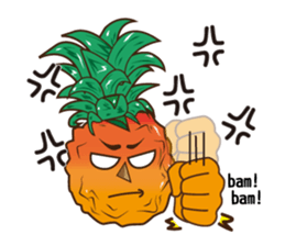 Mr.Aloha Pineapple 2 sticker #12165271