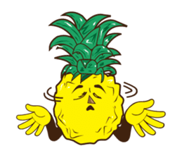 Mr.Aloha Pineapple 2 sticker #12165272