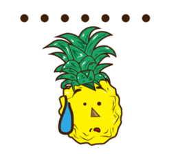 Mr.Aloha Pineapple 2 sticker #12165287