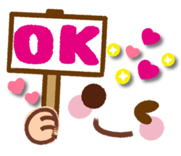 emoticons and messages.Happy New Year sticker #12165321