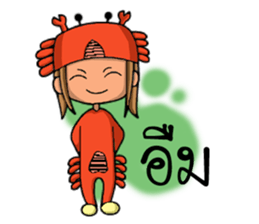 Cancer zodiac. sticker #12165575