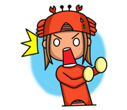 Cancer zodiac. sticker #12165590