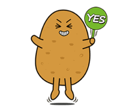 Potato King emoji stickers sticker #12165655