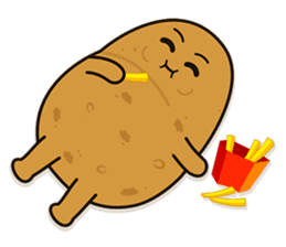 Potato King emoji stickers sticker #12165684