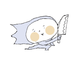 mayugehanareteruko sticker #12166069