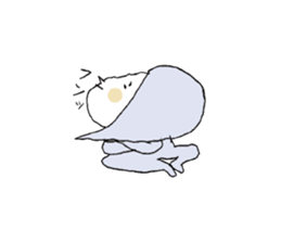 mayugehanareteruko sticker #12166075