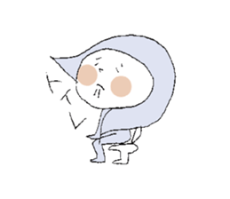 mayugehanareteruko sticker #12166076