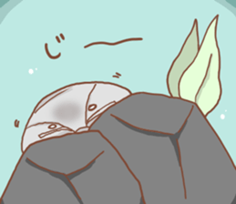 Creature of the deep sea Sticker. sticker #12166147