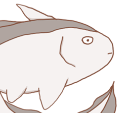 Creature of the deep sea Sticker. sticker #12166156