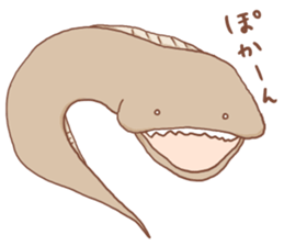 Creature of the deep sea Sticker. sticker #12166158