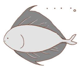 Creature of the deep sea Sticker. sticker #12166169