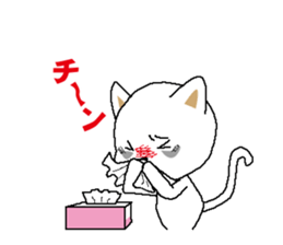 Cats have a lot of disease sticker #12166303