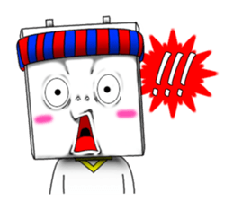 Mr.Nyonyo "The Tofu-Man" sticker #12167694