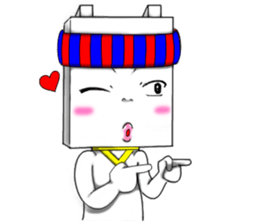 Mr.Nyonyo "The Tofu-Man" sticker #12167695