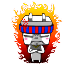 Mr.Nyonyo "The Tofu-Man" sticker #12167698