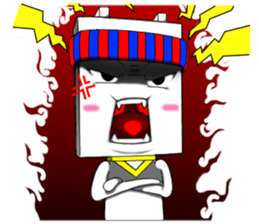 Mr.Nyonyo "The Tofu-Man" sticker #12167699