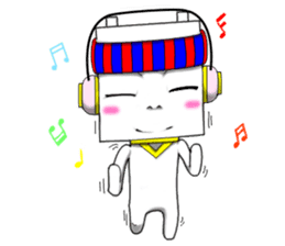 Mr.Nyonyo "The Tofu-Man" sticker #12167700