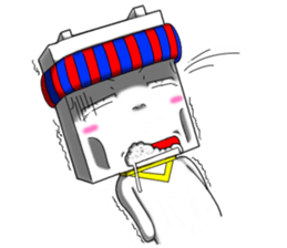 Mr.Nyonyo "The Tofu-Man" sticker #12167701