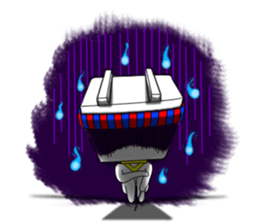 Mr.Nyonyo "The Tofu-Man" sticker #12167702