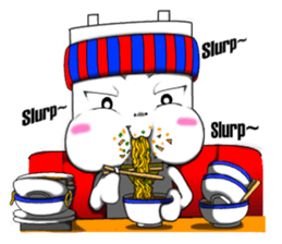 Mr.Nyonyo "The Tofu-Man" sticker #12167703