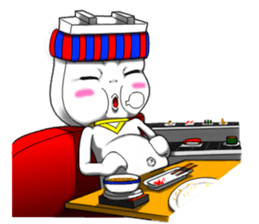 Mr.Nyonyo "The Tofu-Man" sticker #12167704