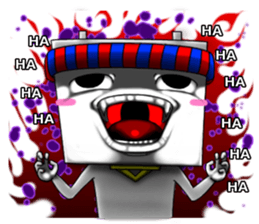 Mr.Nyonyo "The Tofu-Man" sticker #12167708