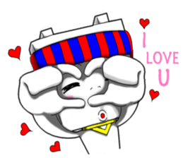 Mr.Nyonyo "The Tofu-Man" sticker #12167710