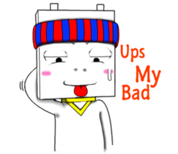 Mr.Nyonyo "The Tofu-Man" sticker #12167711