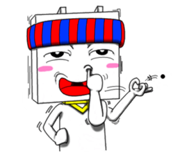 Mr.Nyonyo "The Tofu-Man" sticker #12167712