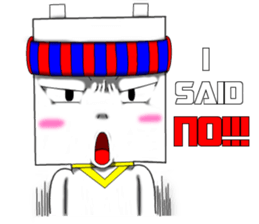 Mr.Nyonyo "The Tofu-Man" sticker #12167713