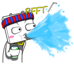 Mr.Nyonyo "The Tofu-Man" sticker #12167715