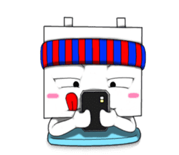 Mr.Nyonyo "The Tofu-Man" sticker #12167716