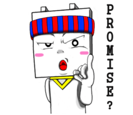 Mr.Nyonyo "The Tofu-Man" sticker #12167717