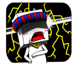 Mr.Nyonyo "The Tofu-Man" sticker #12167719