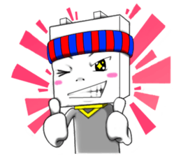 Mr.Nyonyo "The Tofu-Man" sticker #12167723
