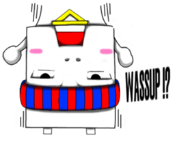 Mr.Nyonyo "The Tofu-Man" sticker #12167726