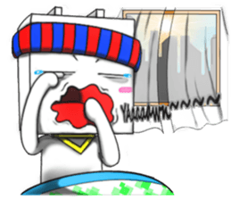 Mr.Nyonyo "The Tofu-Man" sticker #12167728