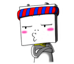 Mr.Nyonyo "The Tofu-Man" sticker #12167730