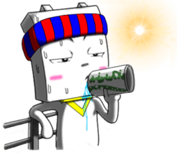 Mr.Nyonyo "The Tofu-Man" sticker #12167731