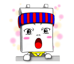 Mr.Nyonyo "The Tofu-Man" sticker #12167733