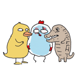 chicken indy sticker #12167897