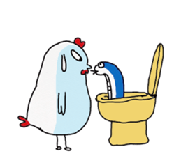 chicken indy sticker #12167914