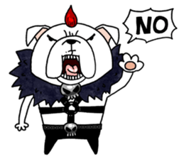 METAL DOG sticker #12168136