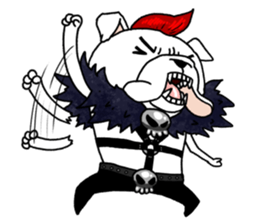 METAL DOG sticker #12168138