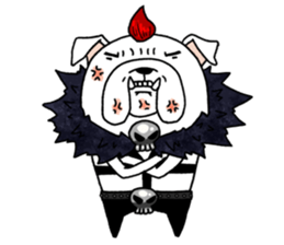 METAL DOG sticker #12168149